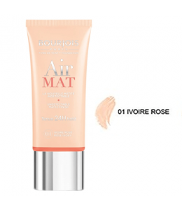 كريم اساس اير مات من برجوا - 30مل 01 Ivoire Rose كريم اساس اير مات من برجوا - 30مل 01 Ivoire Rose